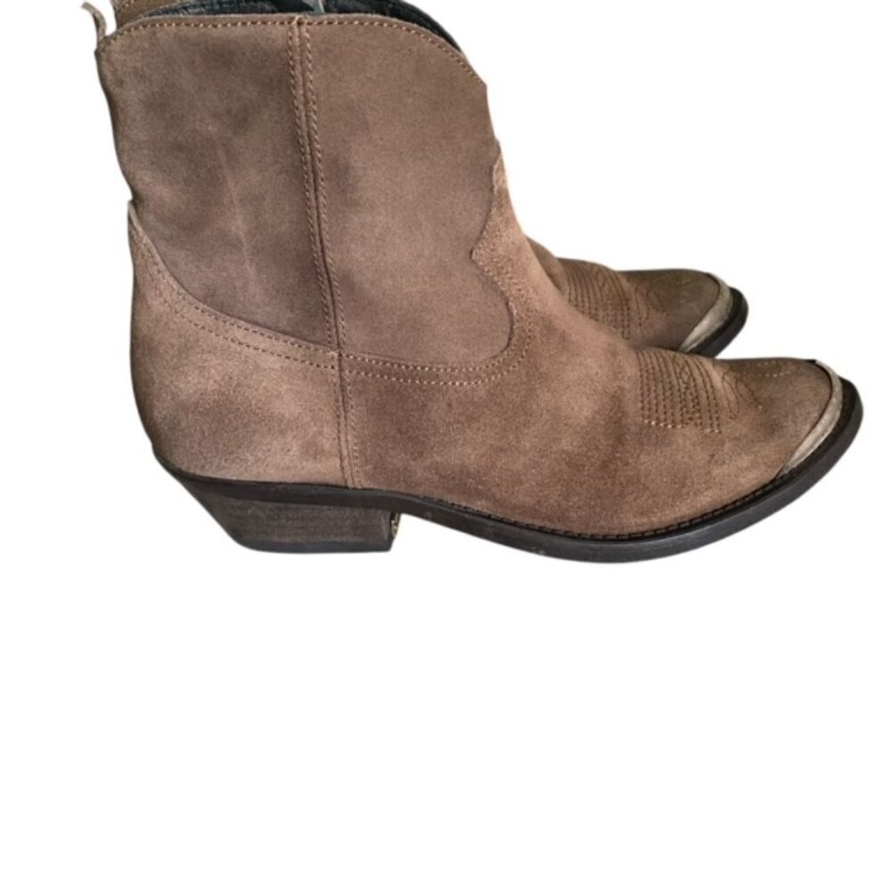 Golden Goose Young Ankle Boots in Dark Brown Suede 35 - Picture 5 of 9